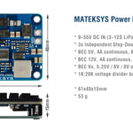 MATEK Mateksys POWER MODULE PM12S-3