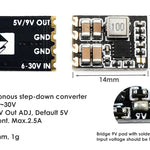 MATEK Mateksys MICRO BEC 6-30V TO 5V9V-ADJ