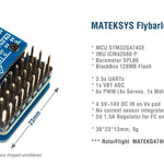 MATEK Mateksys RC HELICOPTER FLYBARLESS FBL ROTORFLIGHT  G474-HLITE