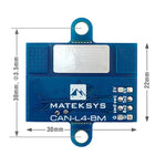 MATEK Mateksys AP_PERIPH CAN DIGITAL POWER MONITOR, CAN-L4-BM